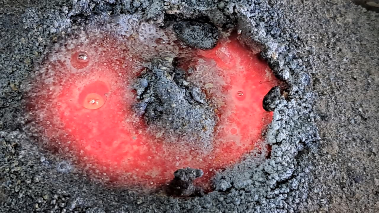 Combustion of Thermite: Calcium Sulfate/Aluminum (CaSO4/Al)