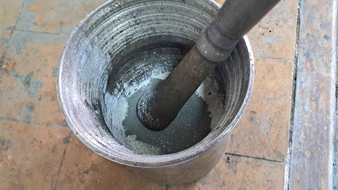 Combustion of Thermite: Calcium Sulfate/Aluminum (CaSO4/Al)