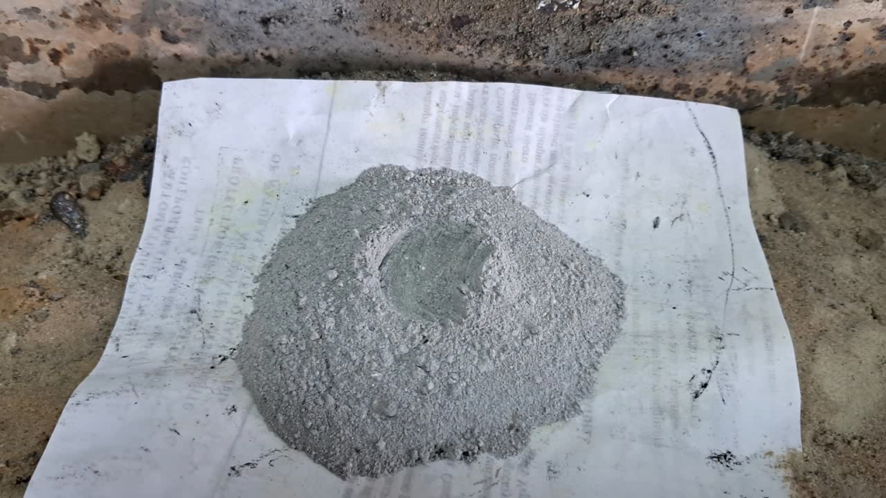 Combustion of Thermite: Calcium Sulfate/Aluminum (CaSO4/Al)