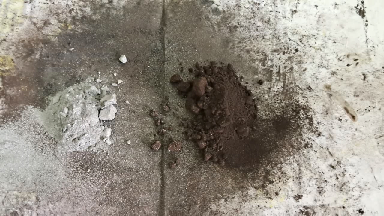 Combustion of Thermite: Calcium Sulfate/Aluminum (CaSO4/Al)