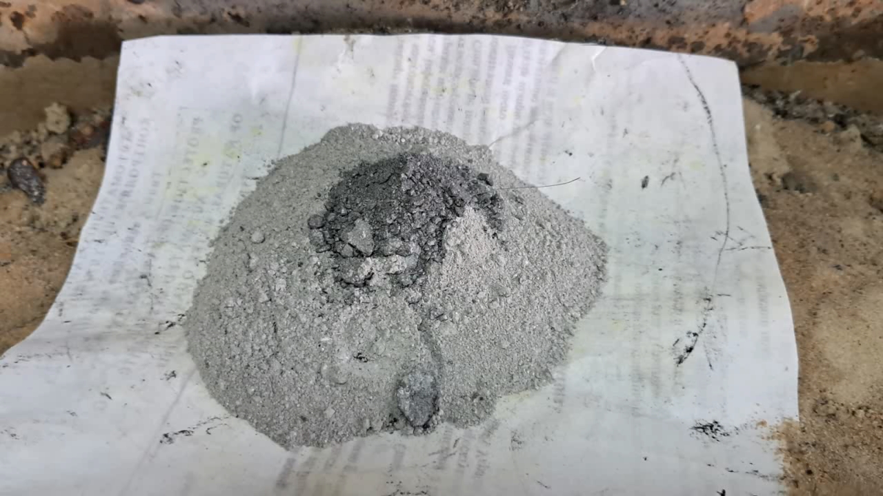 Combustion of Thermite: Calcium Sulfate/Aluminum (CaSO4/Al)