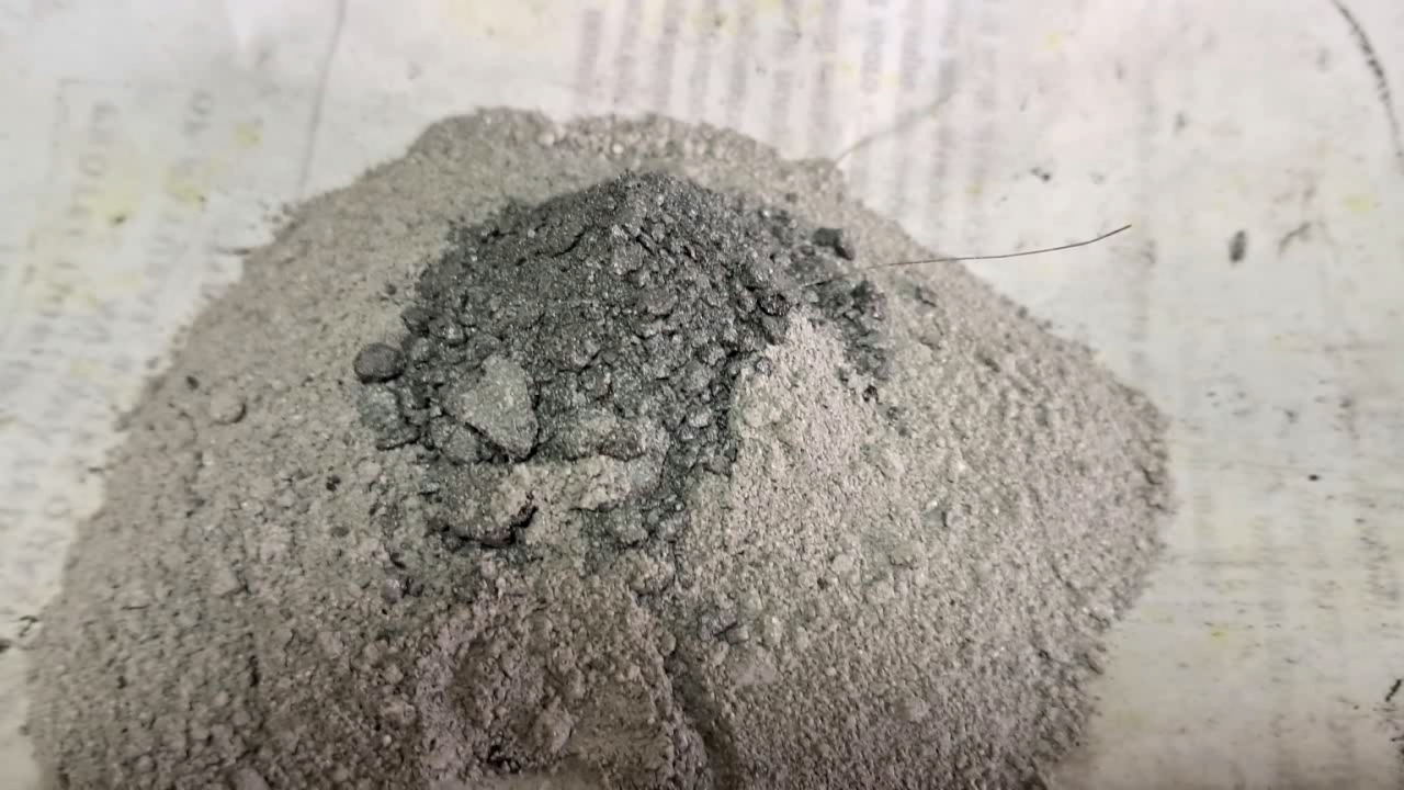 Combustion of Thermite: Calcium Sulfate/Aluminum (CaSO4/Al)