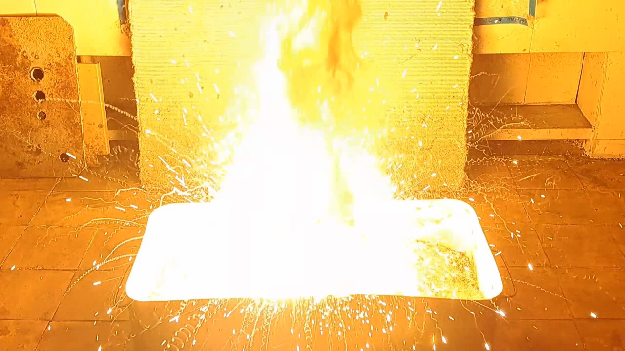 Combustion of Thermite: Calcium Sulfate/Aluminum (CaSO4/Al)