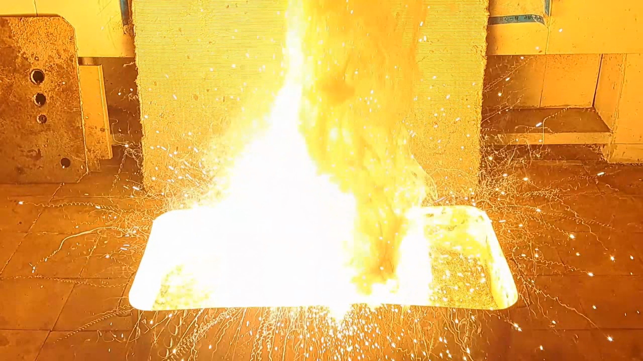 Combustion of Thermite: Calcium Sulfate/Aluminum (CaSO4/Al)
