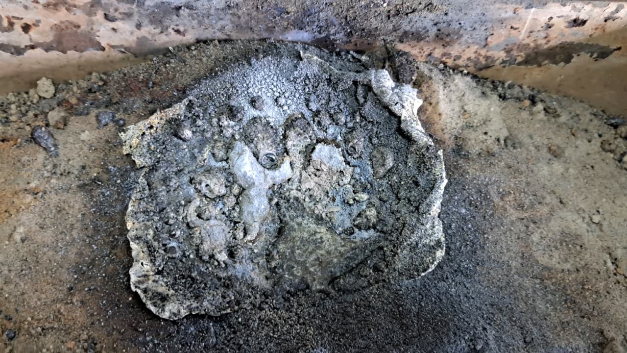 Combustion of Thermite: Calcium Sulfate/Aluminum (CaSO4/Al)