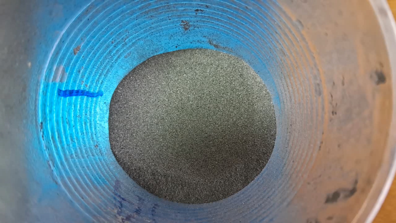 Combustion of Thermite: Calcium Sulfate/Aluminum (CaSO4/Al)