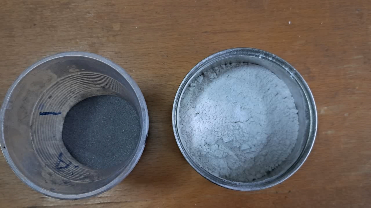 Combustion of Thermite: Calcium Sulfate/Aluminum (CaSO4/Al)