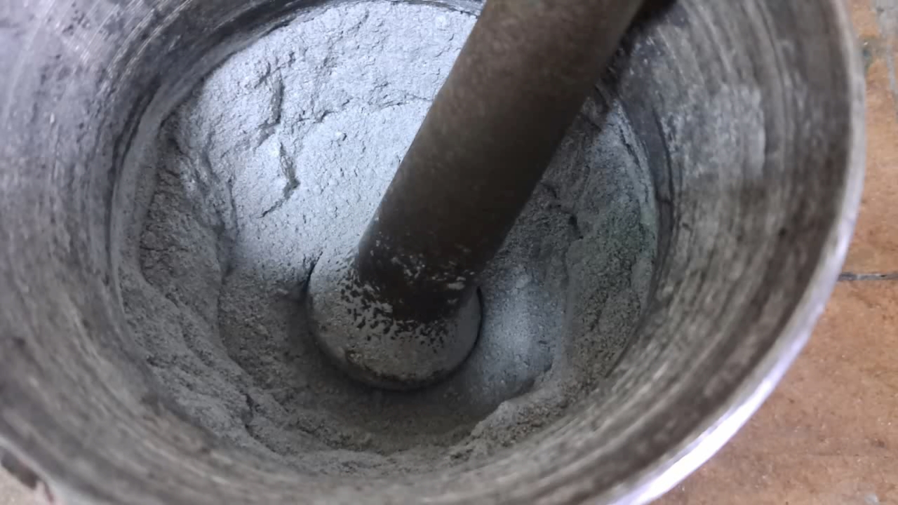 Combustion of Thermite: Calcium Sulfate/Aluminum (CaSO4/Al)
