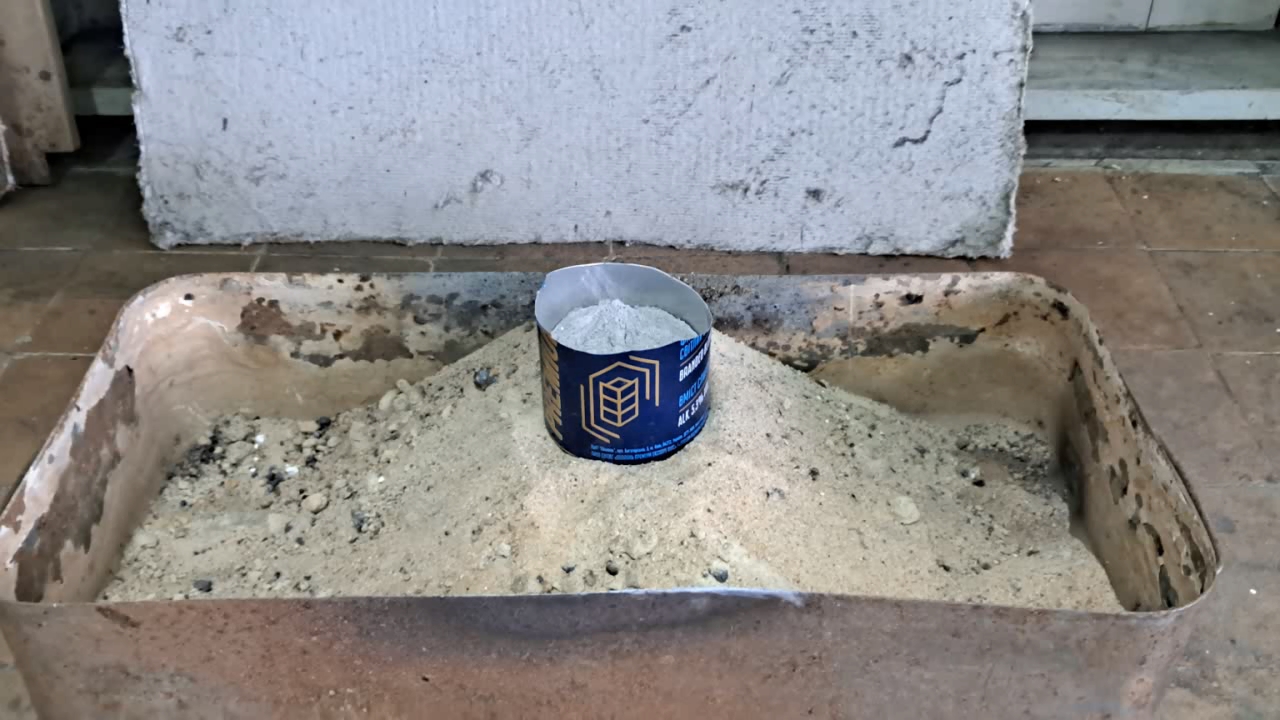 Combustion of Thermite: Calcium Sulfate/Aluminum (CaSO4/Al)