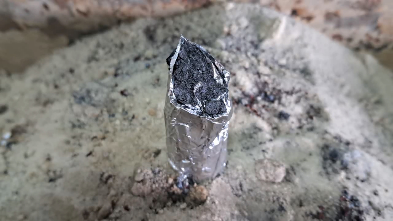 Combustion of Thermite: Iron(II, III) Oxide/Aluminum (Fe3O4/Al)