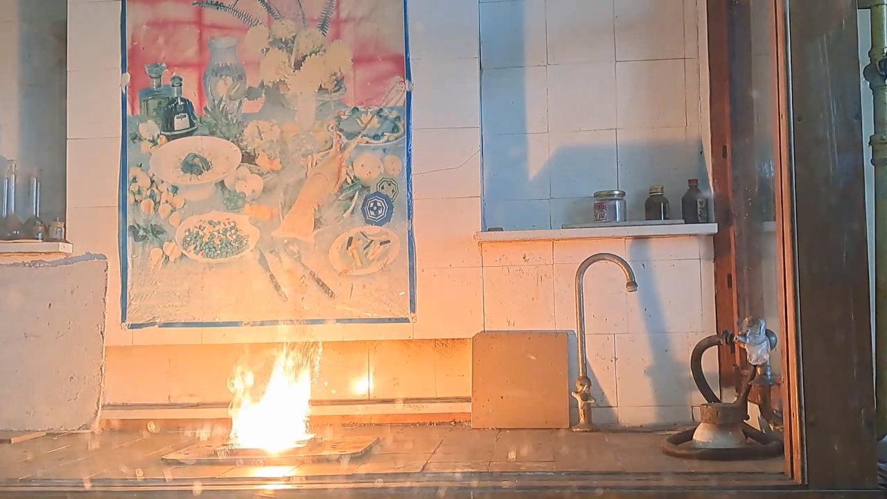 Combustion of Thermite: Iron(II, III) Oxide/Aluminum (Fe3O4/Al)