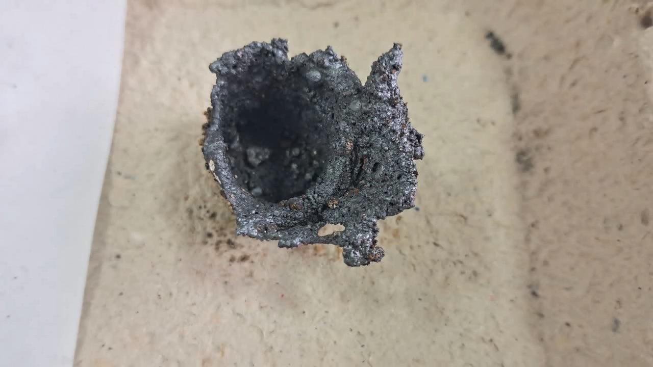 Combustion of Thermite: Iron(II, III) Oxide/Aluminum (Fe3O4/Al)