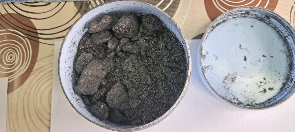 Combustion of Thermite: Iron(II, III) Oxide/Aluminum (Waste), Fe3O4/Al