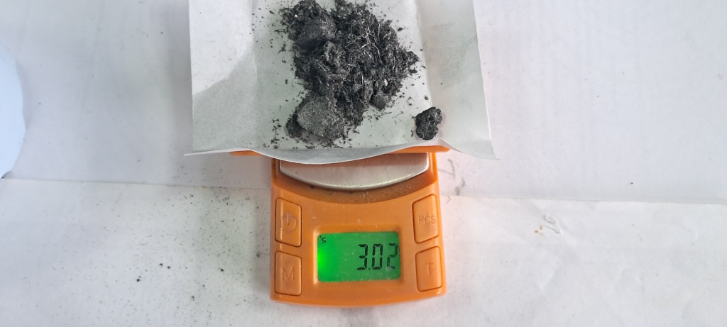 Combustion of Thermite: Iron(II, III) Oxide/Aluminum (Waste), Fe3O4/Al