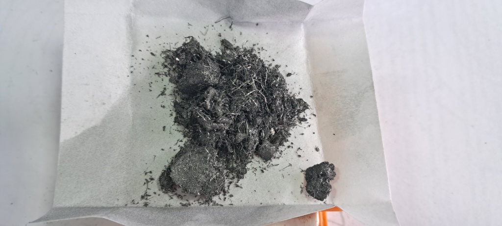 Combustion of Thermite: Iron(II, III) Oxide/Aluminum (Waste), Fe3O4/Al