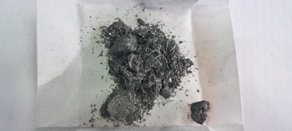 Combustion of Thermite: Iron(II, III) Oxide/Aluminum (Waste), Fe3O4/Al