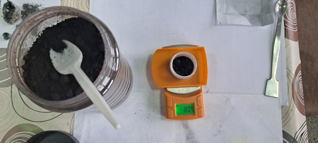 Combustion of Thermite: Iron(II, III) Oxide/Aluminum (Waste), Fe3O4/Al