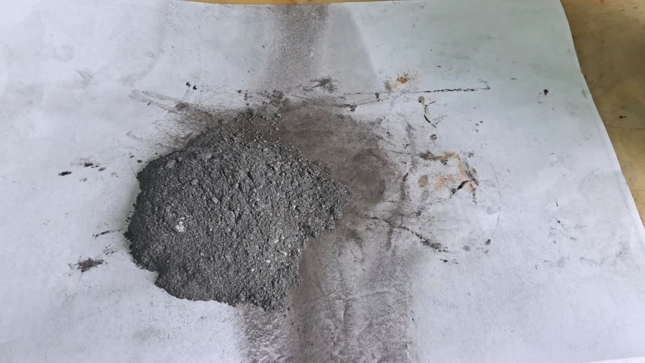 Combustion of Thermite: Iron(II, III) Oxide/Aluminum (Fe3O4/Al)