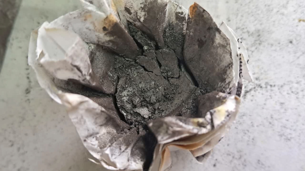 Combustion of Thermite: Iron(II, III) Oxide/Aluminum (Fe3O4/Al)