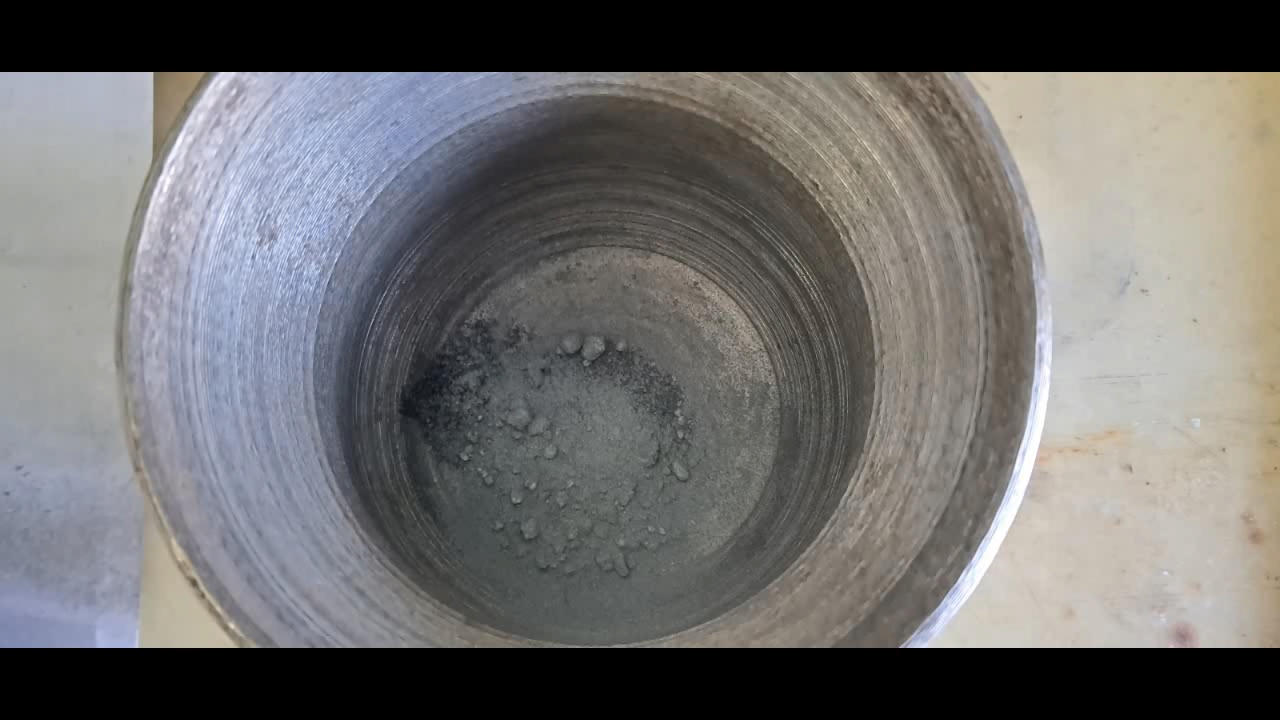 Combustion of Thermite: Iron(II, III) Oxide/Aluminum (Fe3O4/Al)