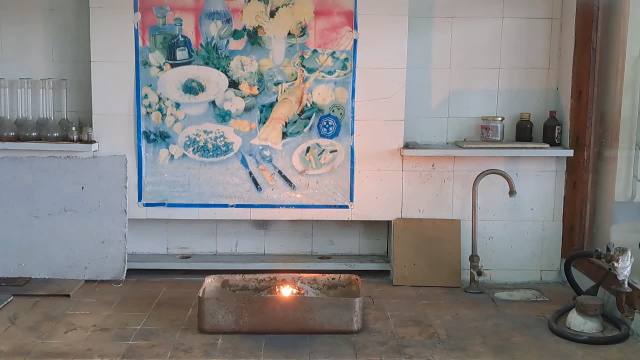 Combustion of Thermite: Iron(II, III) Oxide/Aluminum (Fe3O4/Al)