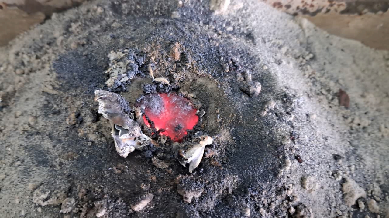Combustion of Thermite: Iron(II, III) Oxide/Aluminum (Fe3O4/Al)