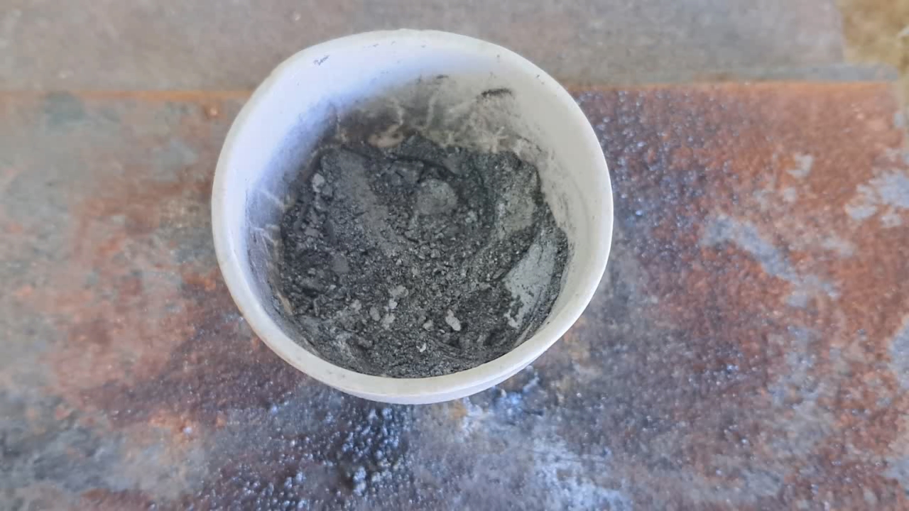 Combustion of Thermite: Iron(II, III) Oxide/Aluminum (Fe3O4/Al)