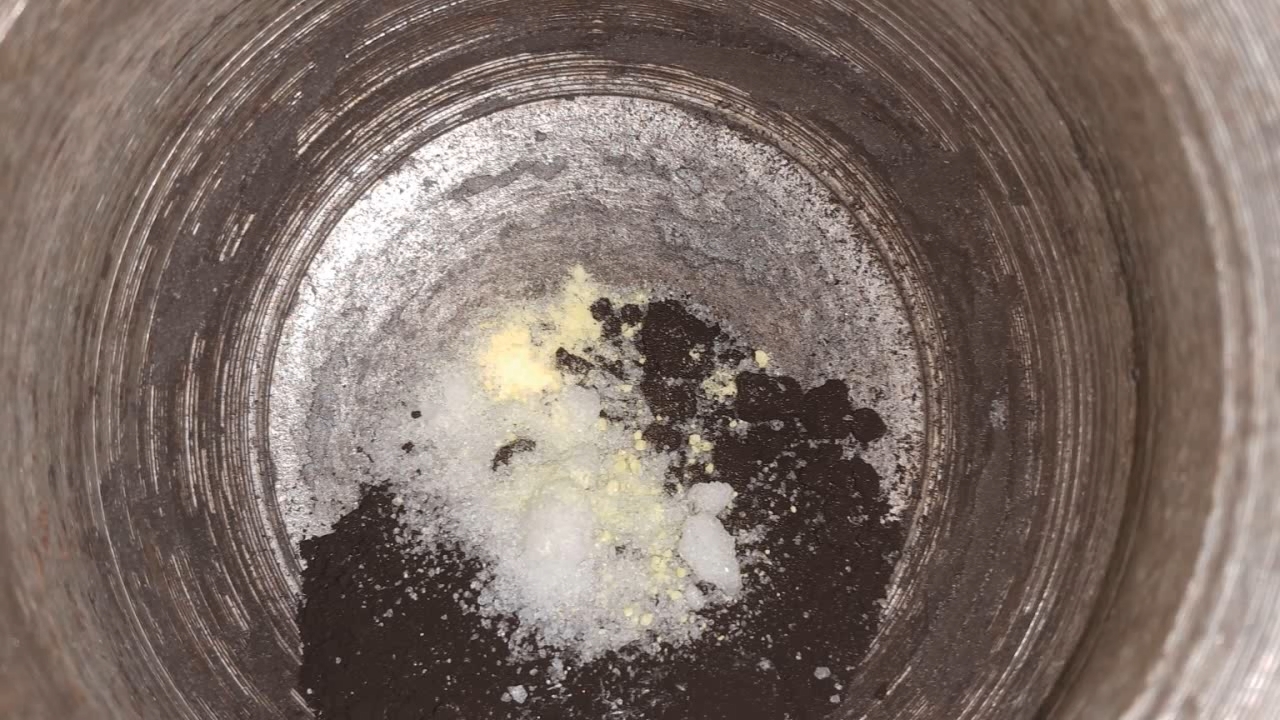 Combustion of Thermite: Fe3O4 + KNO3 + Al (waste) + S - Part 7