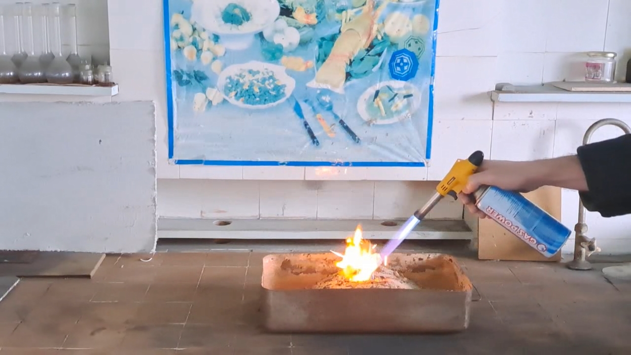 Combustion of Thermite: Fe3O4 + KNO3 + Al (waste) + S - Part 7