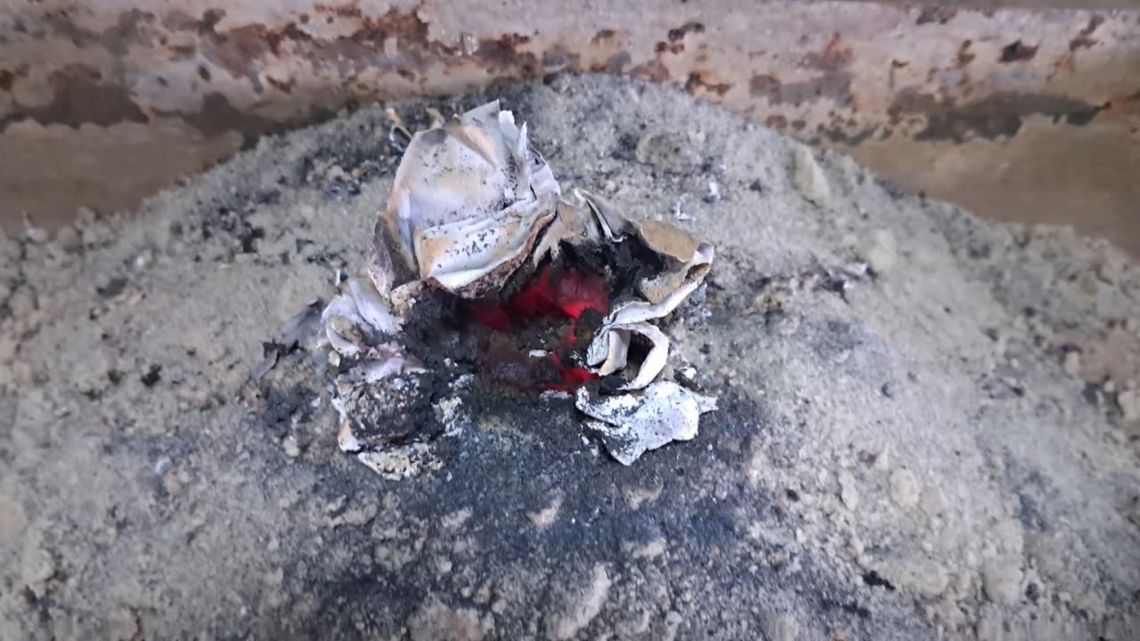 Combustion of Thermite: Fe3O4 + KNO3 + Al (waste) + S - Part 7