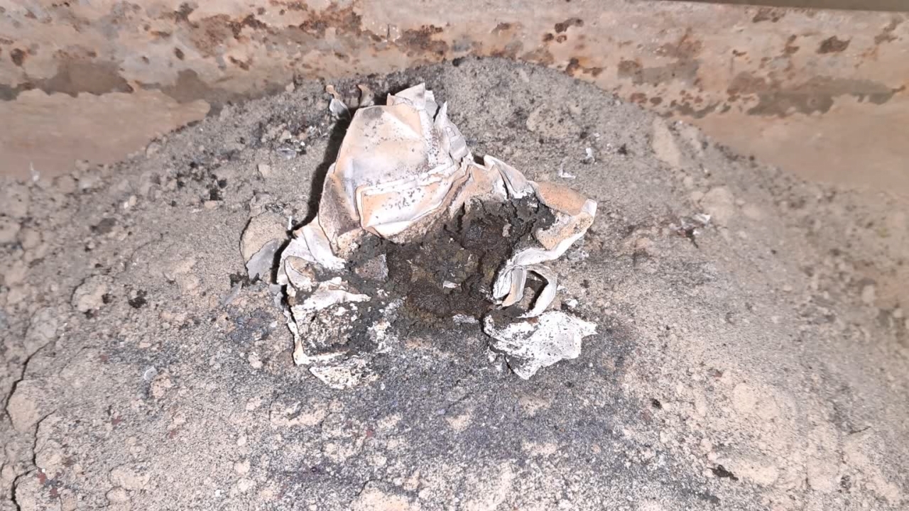 Combustion of Thermite: Fe3O4 + KNO3 + Al (waste) + S - Part 7