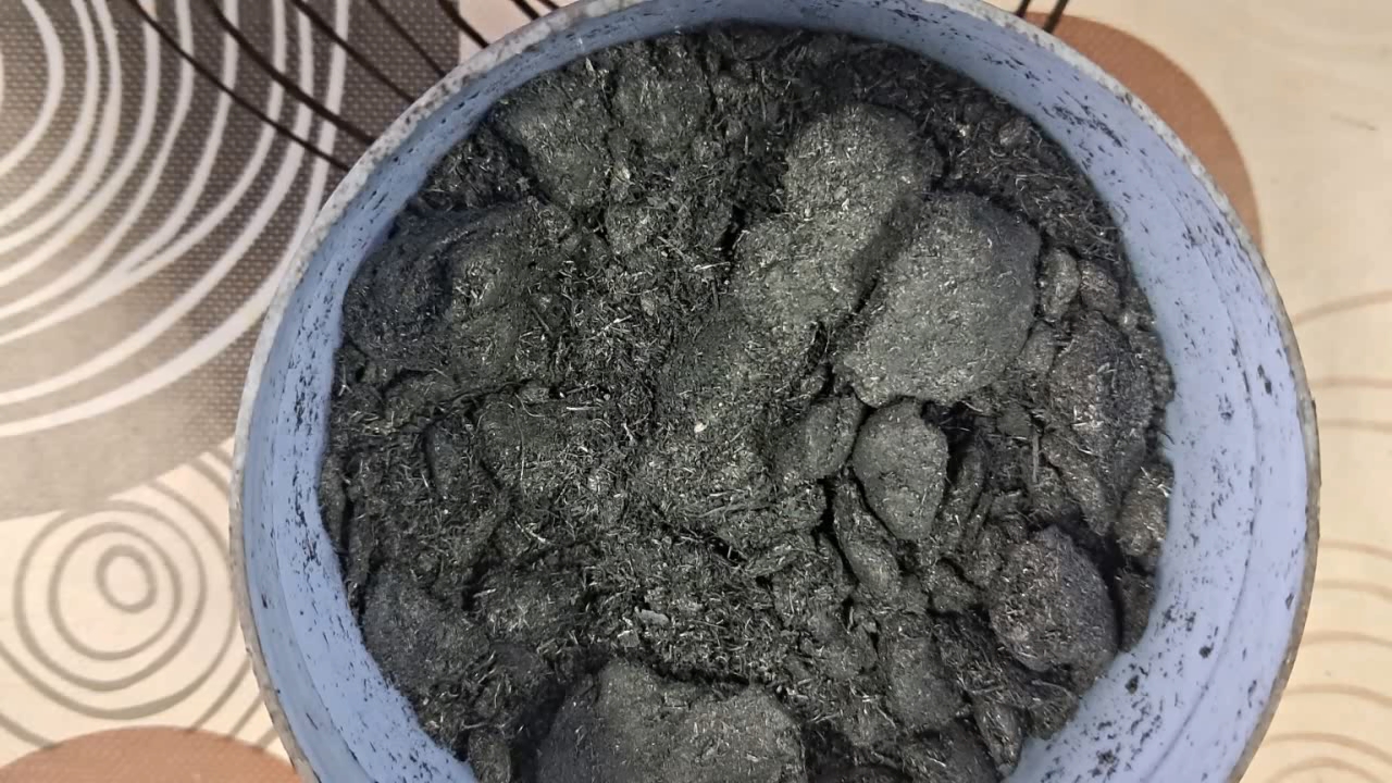 Combustion of Thermite: Fe3O4 + KNO3 + Al (waste) + S