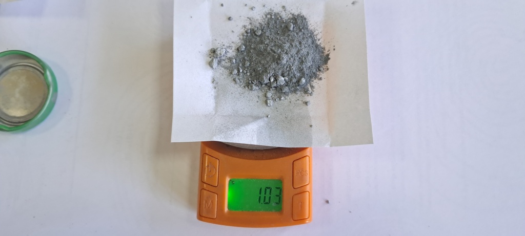 Combustion of Thermite: Iron(II, III) Oxide/Aluminum (Fe3O4/Al)