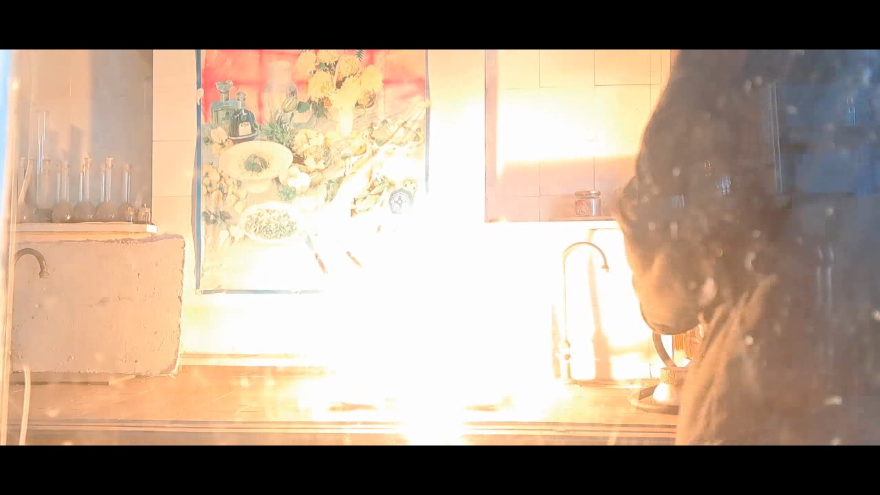 Combustion of Thermite: Iron(II, III) Oxide/Aluminum (Fe3O4/Al)