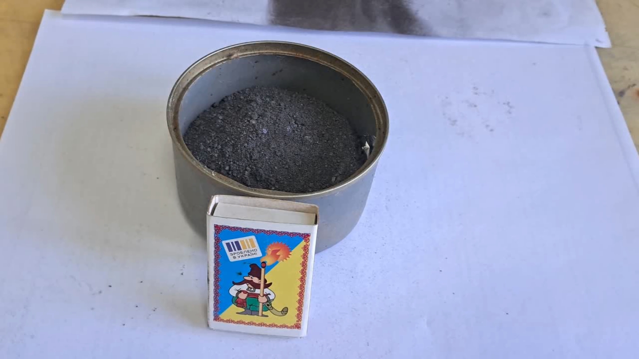 Combustion of Thermite: Iron(II, III) Oxide/Aluminum (Fe3O4/Al)