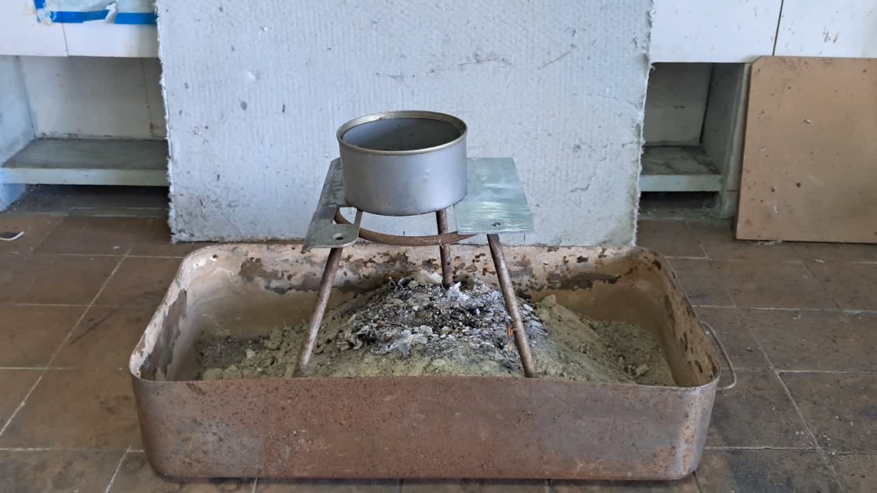Combustion of Thermite: Iron(II, III) Oxide/Aluminum (Fe3O4/Al)