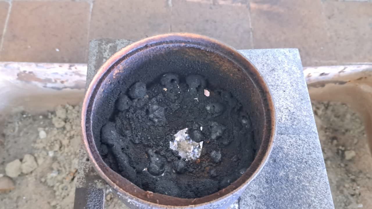 Combustion of Thermite: Iron(II, III) Oxide/Aluminum (Fe3O4/Al)