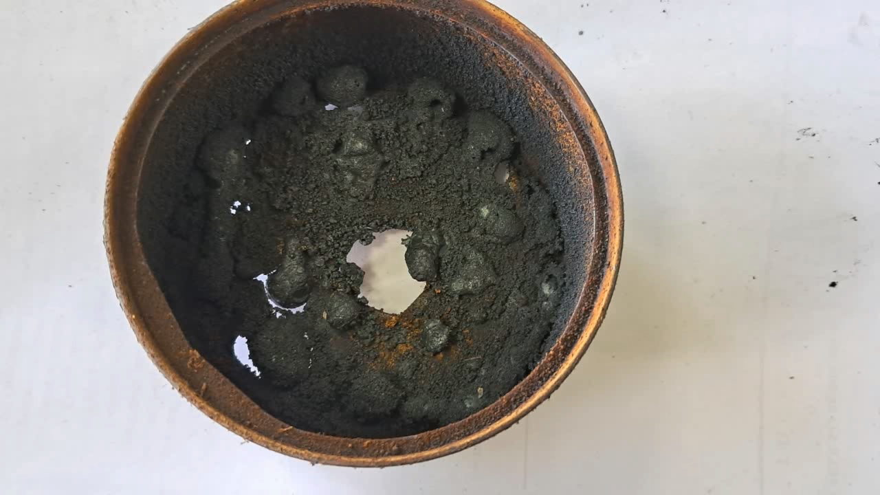 Combustion of Thermite: Iron(II, III) Oxide/Aluminum (Fe3O4/Al)