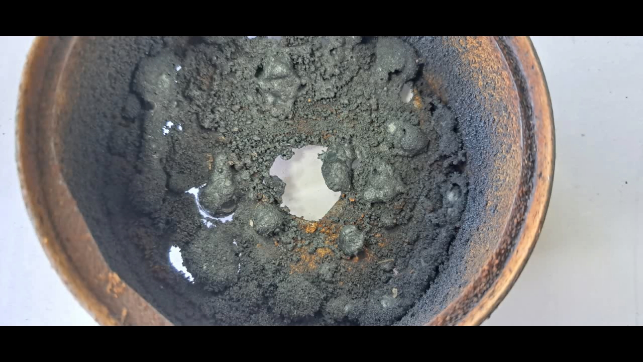 Combustion of Thermite: Iron(II, III) Oxide/Aluminum (Fe3O4/Al)