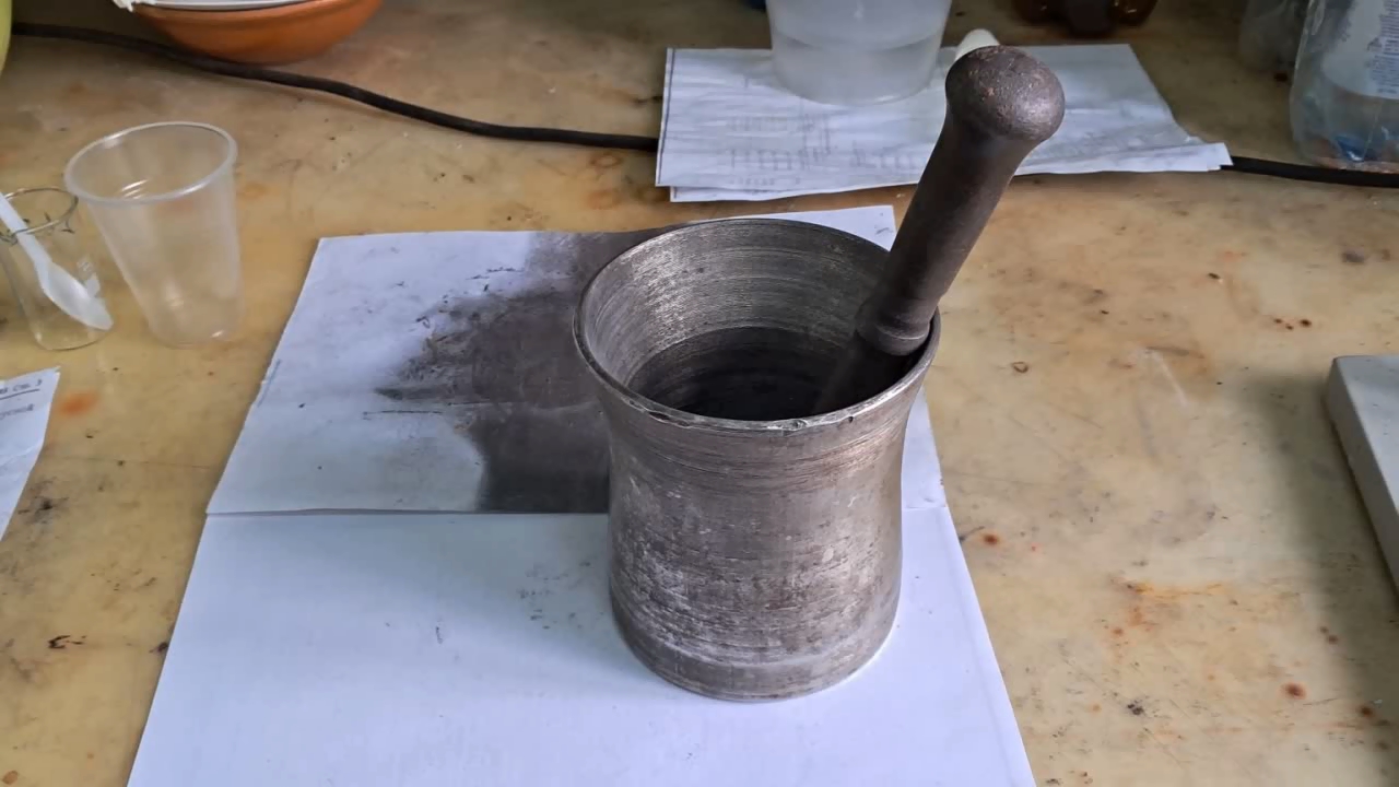 Combustion of Thermite: Iron(II, III) Oxide/Aluminum (Fe3O4/Al)