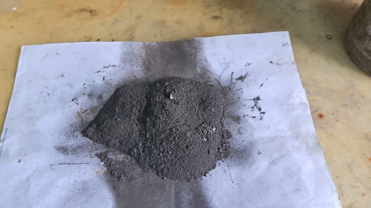 Combustion of Thermite: Iron(II, III) Oxide/Aluminum (Fe3O4/Al)