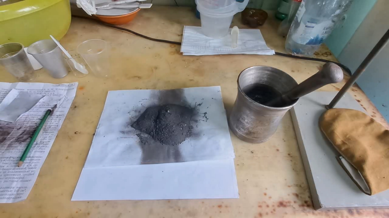 Combustion of Thermite: Iron(II, III) Oxide/Aluminum (Fe3O4/Al)