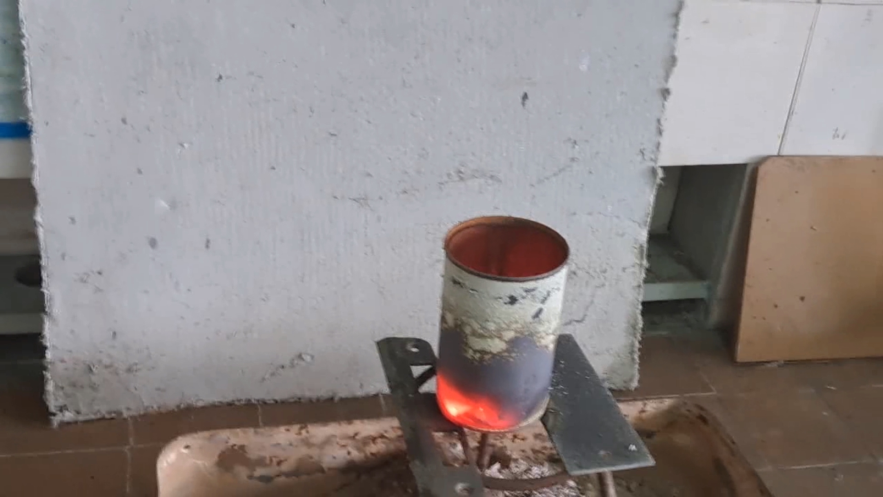Combustion of Thermite: Iron(II, III) Oxide/Aluminum (Fe3O4/Al)