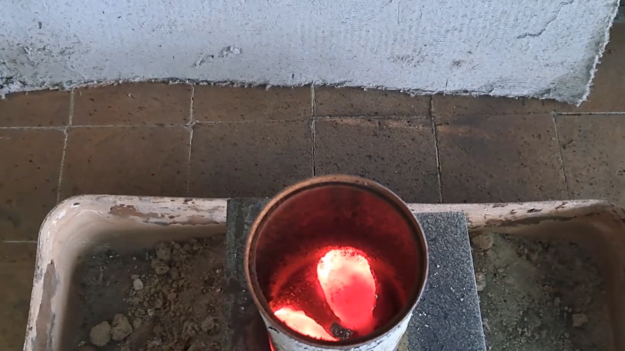 Combustion of Thermite: Iron(II, III) Oxide/Aluminum (Fe3O4/Al)
