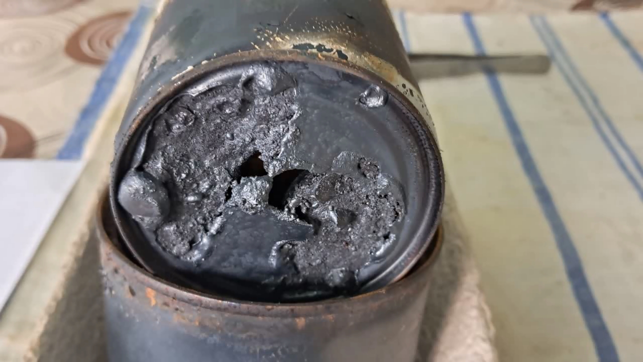 Combustion of Thermite: Iron(II, III) Oxide/Aluminum (Fe3O4/Al)