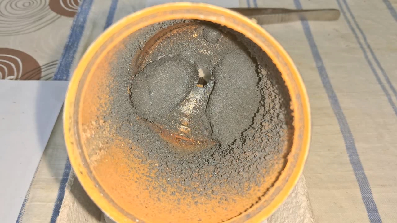 Combustion of Thermite: Iron(II, III) Oxide/Aluminum (Fe3O4/Al)