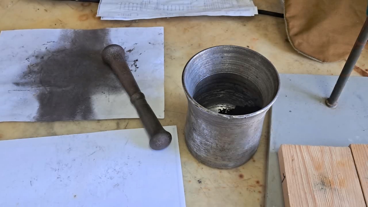 Combustion of Thermite: Iron(II, III) Oxide/Aluminum (Fe3O4/Al)