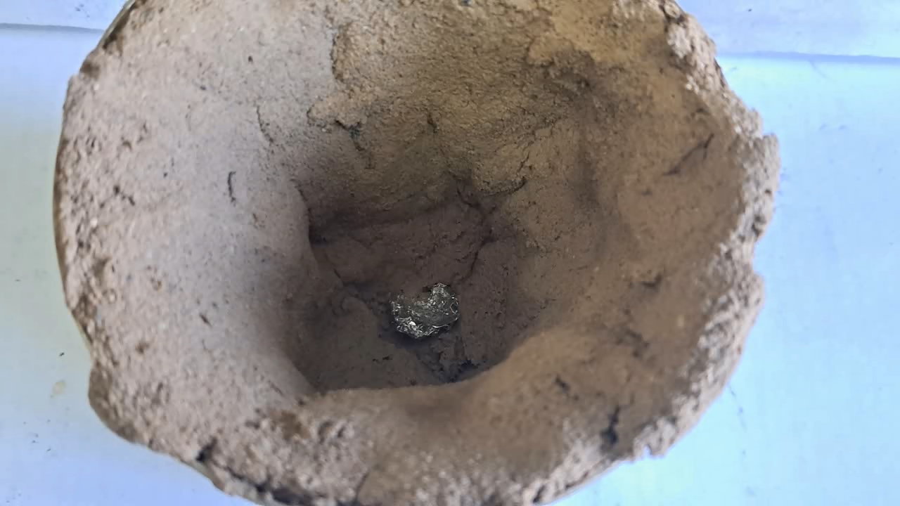 Combustion of Thermite: Iron(II, III) Oxide/Aluminum (Fe3O4/Al)