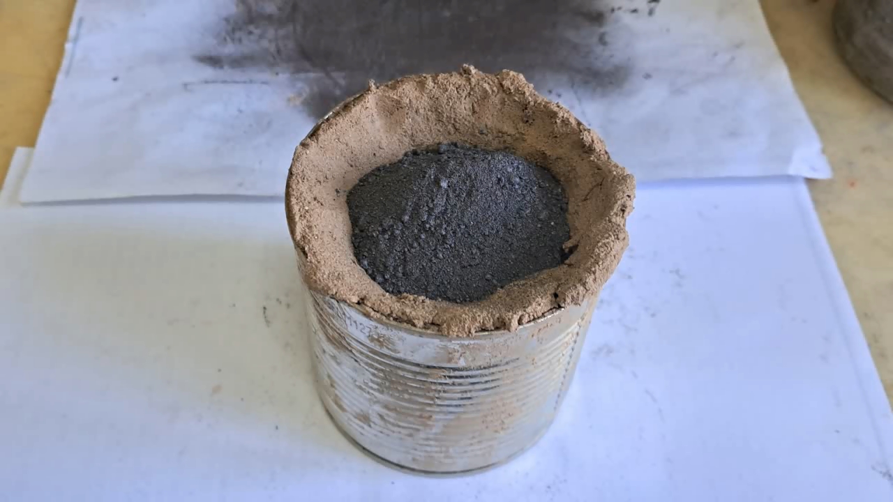 Combustion of Thermite: Iron(II, III) Oxide/Aluminum (Fe3O4/Al)
