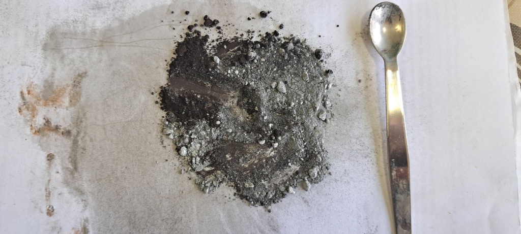 Combustion of Thermite: Iron(II, III) Oxide/Aluminum (Fe3O4/Al)